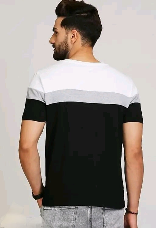 Black And White T-Shirt For Men